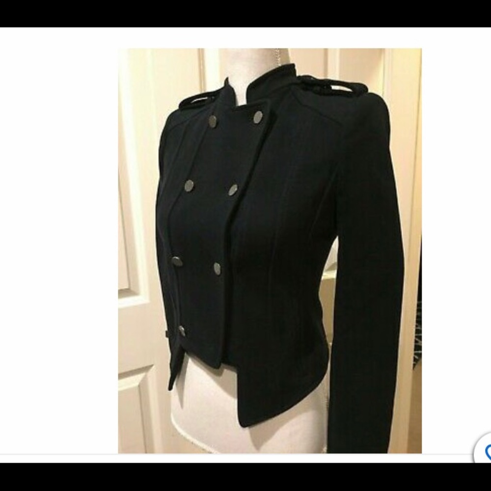 BCBG Double Breasted Military Jacket - Royce
